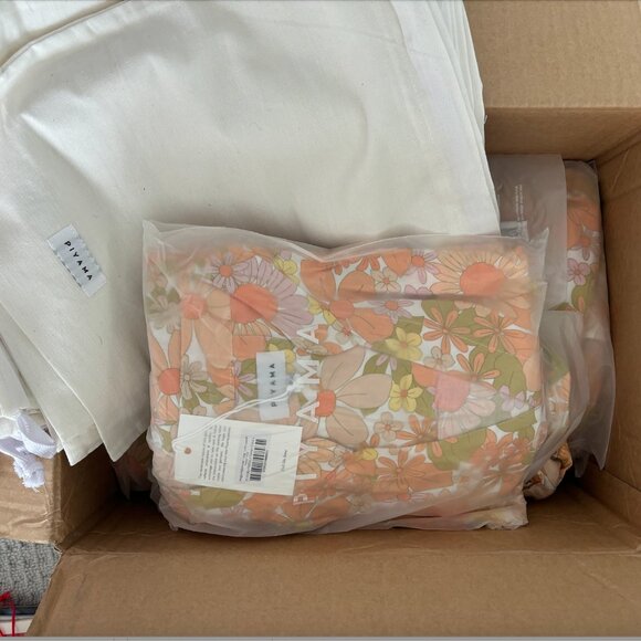 Piyama Maggie Pajama Set - Long - Flower Child BUNDLE - Picture 6 of 6